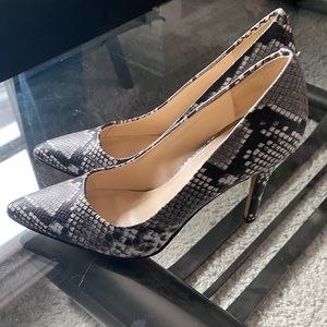 Snakeskin Heels